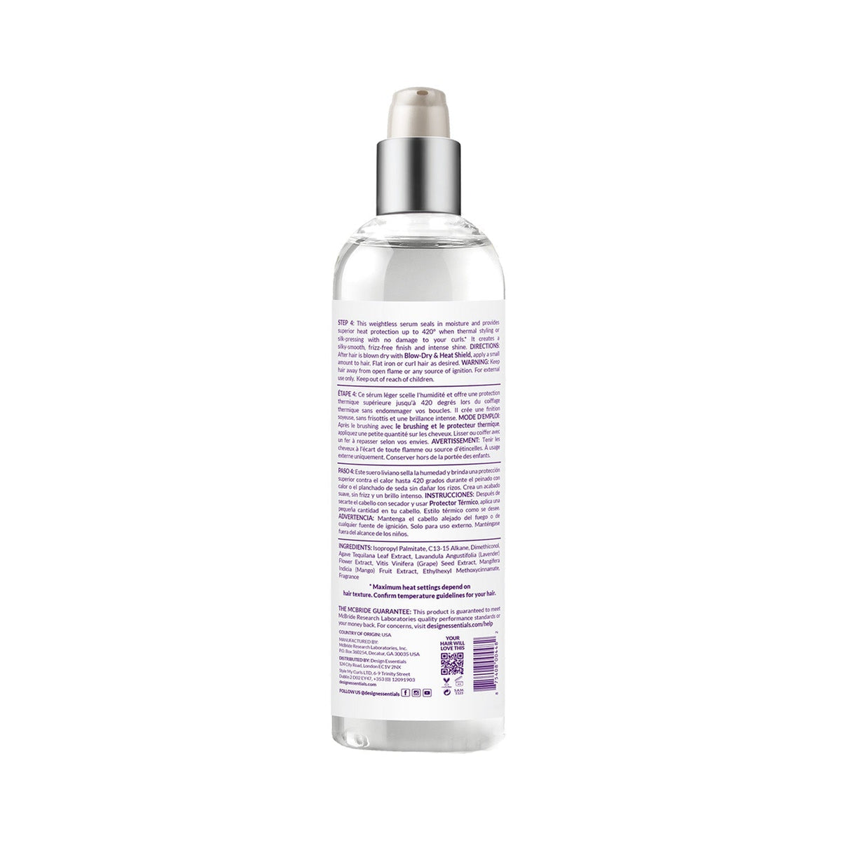 Agave & Lavender Weightless Thermal Protectant Serum