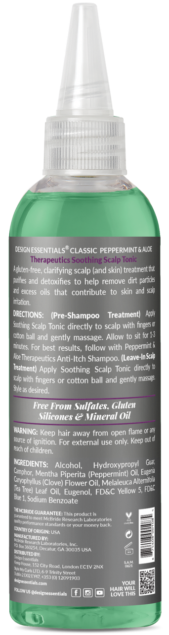 Peppermint & Aloe Soothing Scalp Tonic