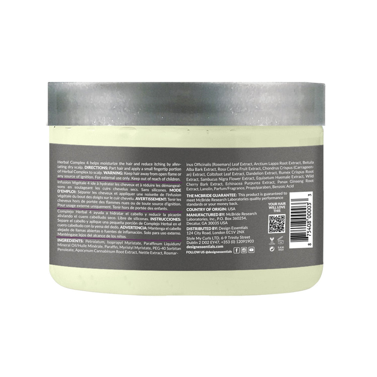 Herbal Complex 4 Hair & Scalp Treatment