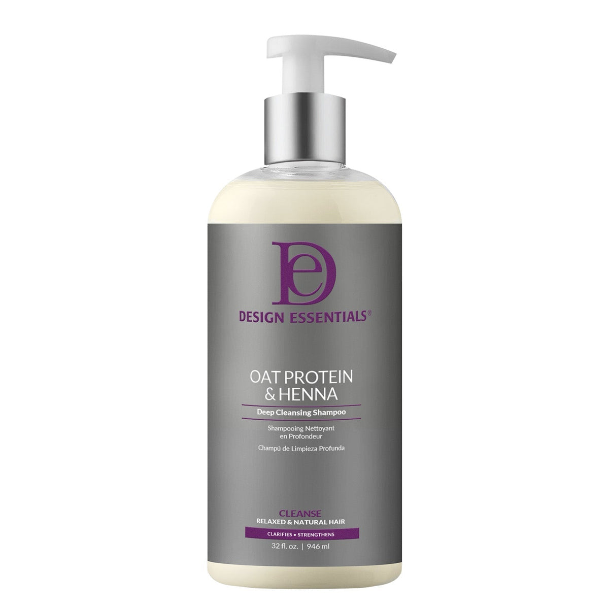 Oat Protein & Henna Deep Cleansing Shampoo